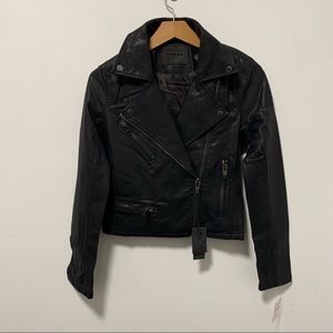 BLACKNYC Faux Leather Women’s Jacket Black Color Size XS. NWT.